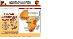 Desktop Screenshot of kolpingguesthouses-africa.com