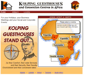 Tablet Screenshot of kolpingguesthouses-africa.com